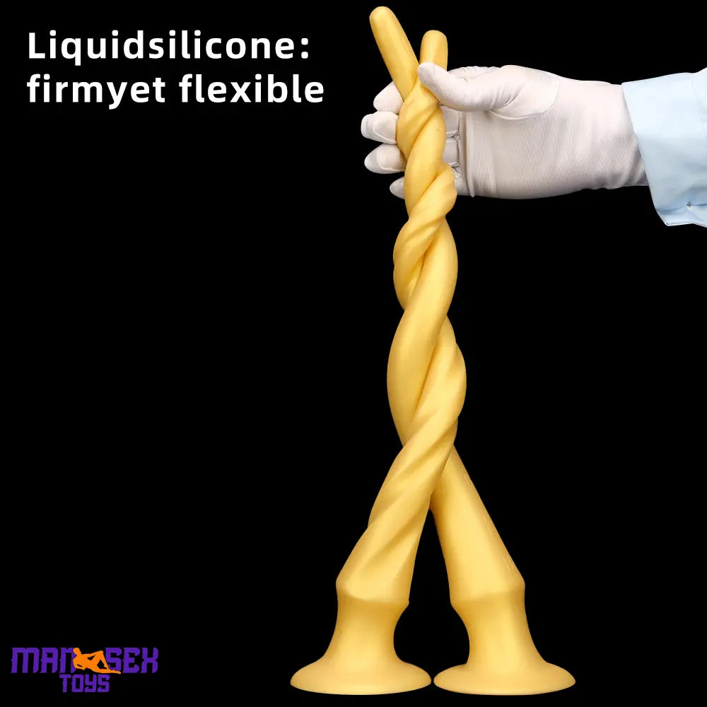 16.14in Large Long Silicone Soft Anal Dildo For Males Females Sex Women