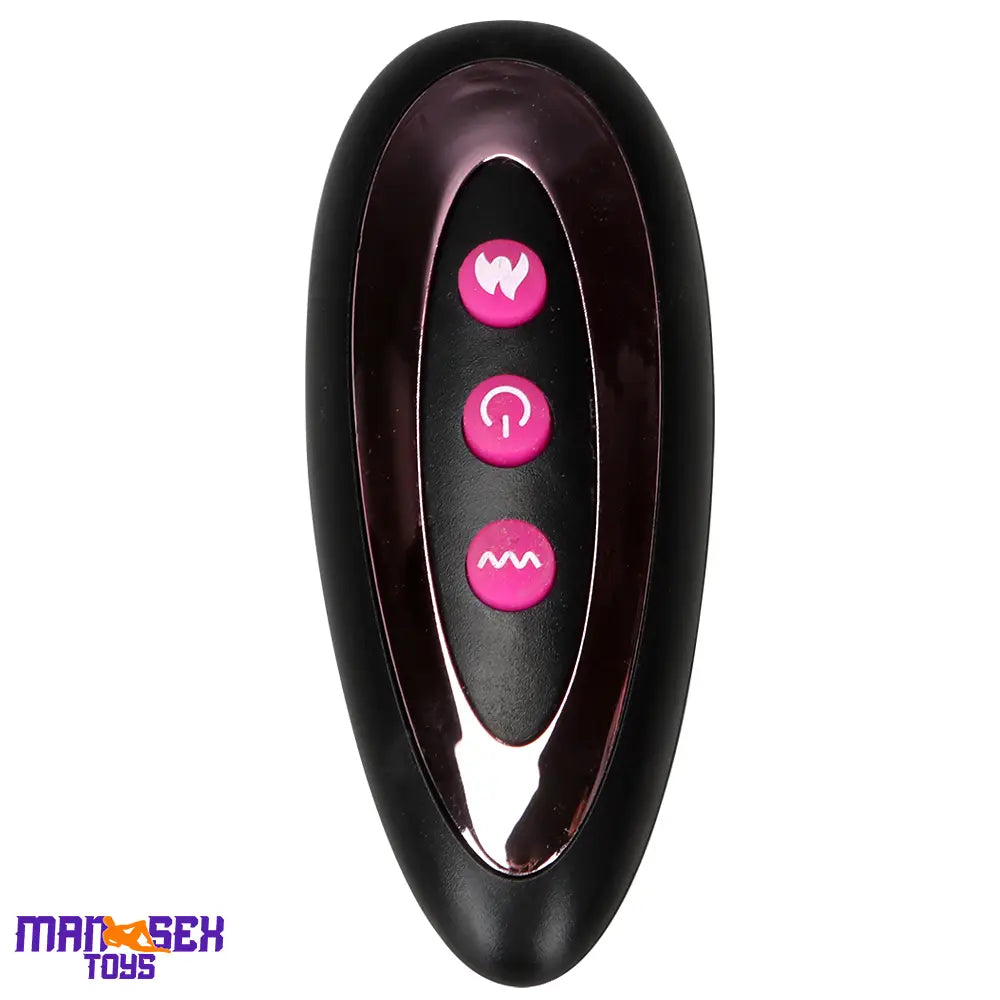 9.05in 4in1 Heating Thrusting Vibrating Rotation Remote Horse Sensory Dildo