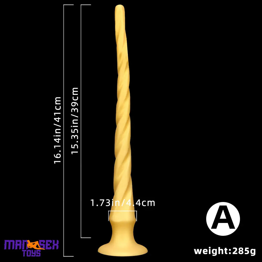 16.14in Large Long Silicone Soft Anal Dildo For Males Females Sex Women