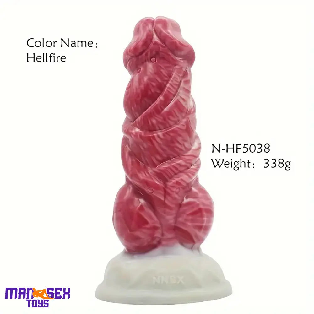 6.89in Liquid Silicone Monster Fantasy Durable Dildo For Couples Play