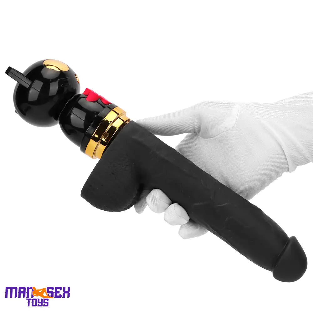 7.87in Cat Heating Thrusting Vibrating Automatic Dildo Gun Fucking Machine