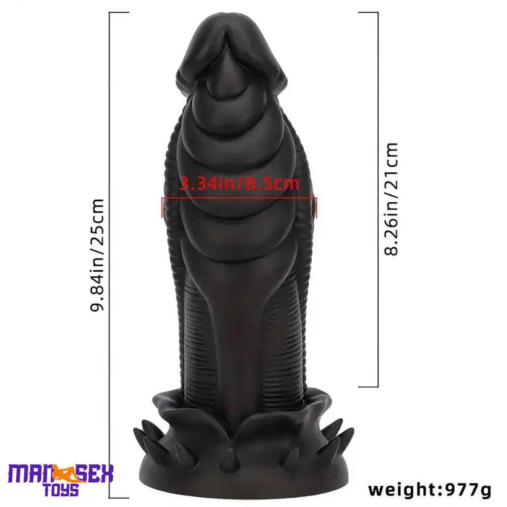 9.84in Big Monster Silicone Flexible Dragon Dildo For Women Pleasure Toy