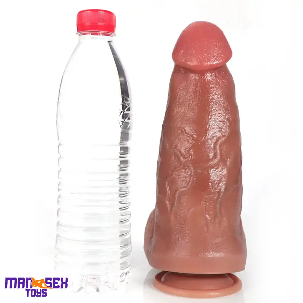 9.06in Superb Skin Thick Real Silicone Big Dildo For Female Masturbator