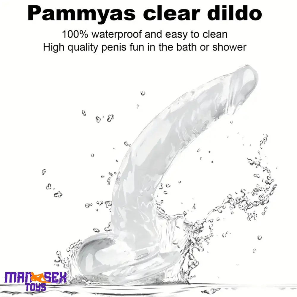 Multiple Lengths Clear Dildo For Women Men Gay Lesbian Sex Cock Pleasure