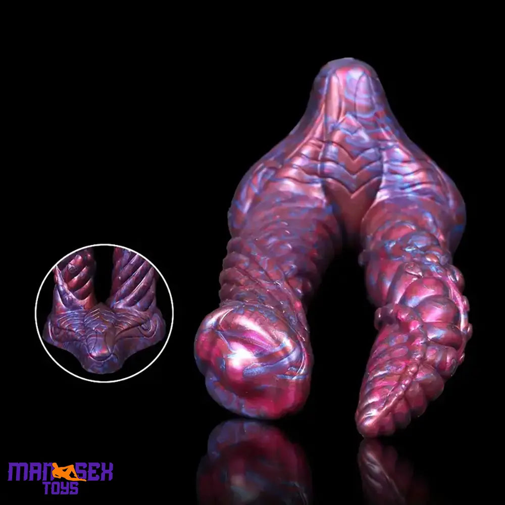 7.64in 7.99in 8.07in Fantasy Silicone Double Heads Dildo For Lesbian Sex