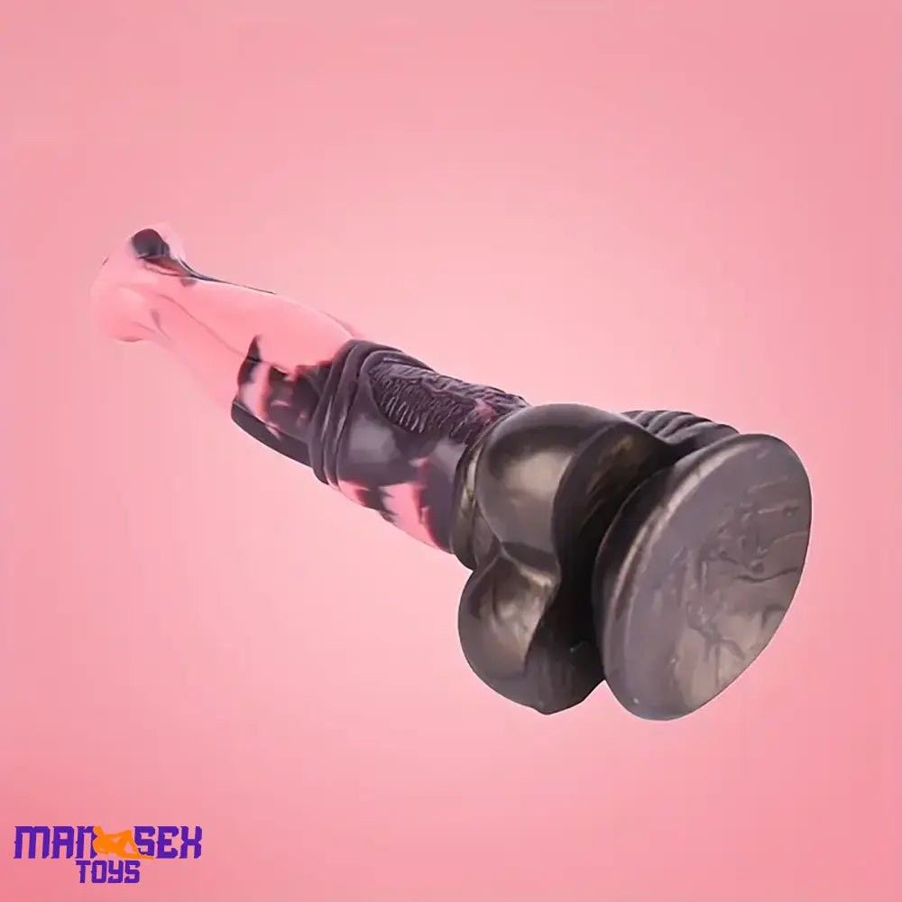 11in 9.8in 11.2in 9.8in Soft Silicone Fantasy Large Horse Penis Knotted Dildo