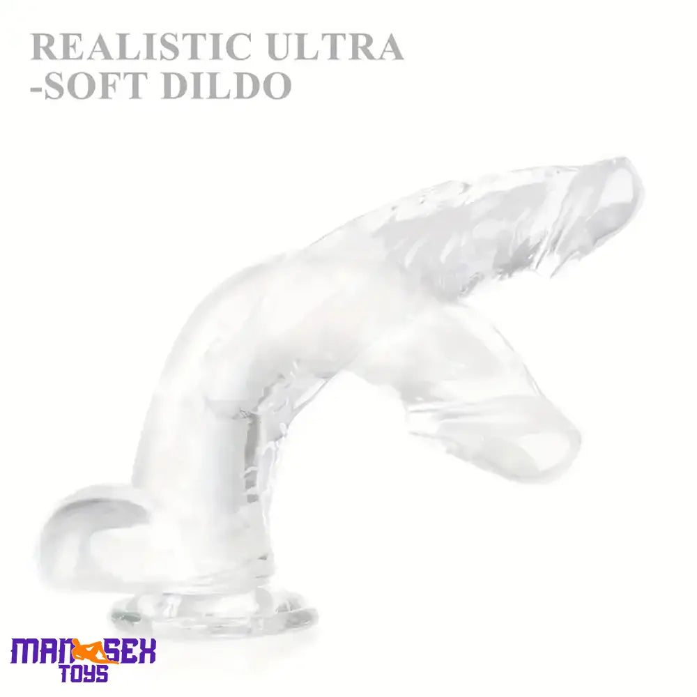 Multiple Lengths Clear Dildo For Women Men Gay Lesbian Sex Cock Pleasure