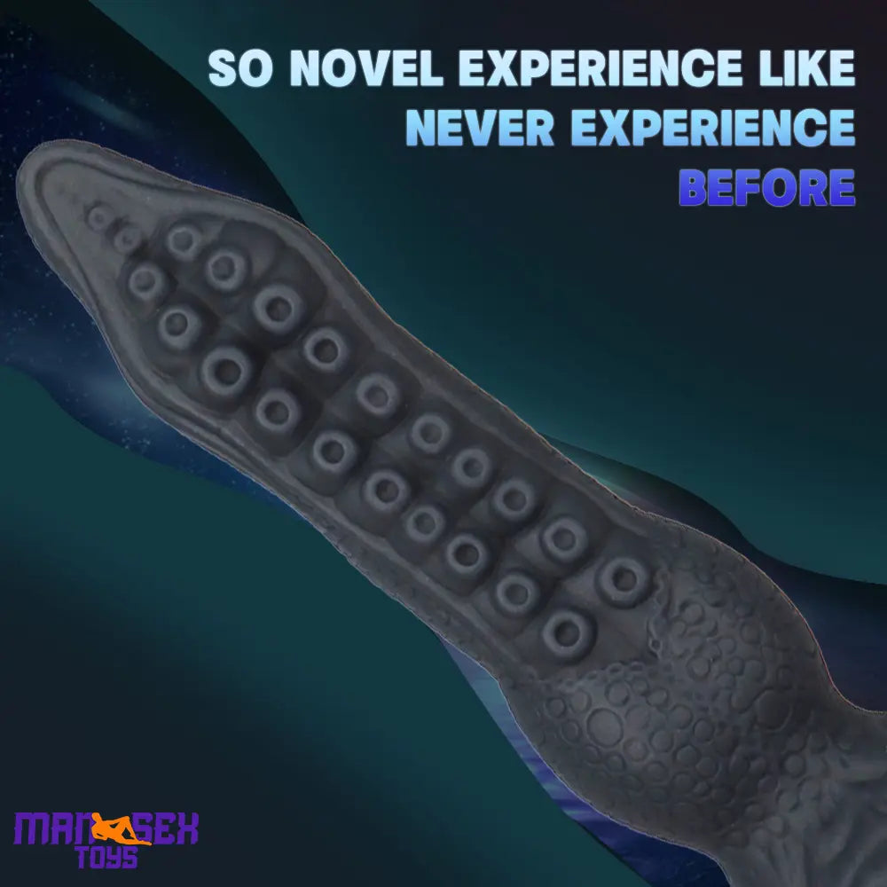7.08in 9.06in 10.24in 11.81in Octopus Tentacle Cock Silicone Soft Dildo