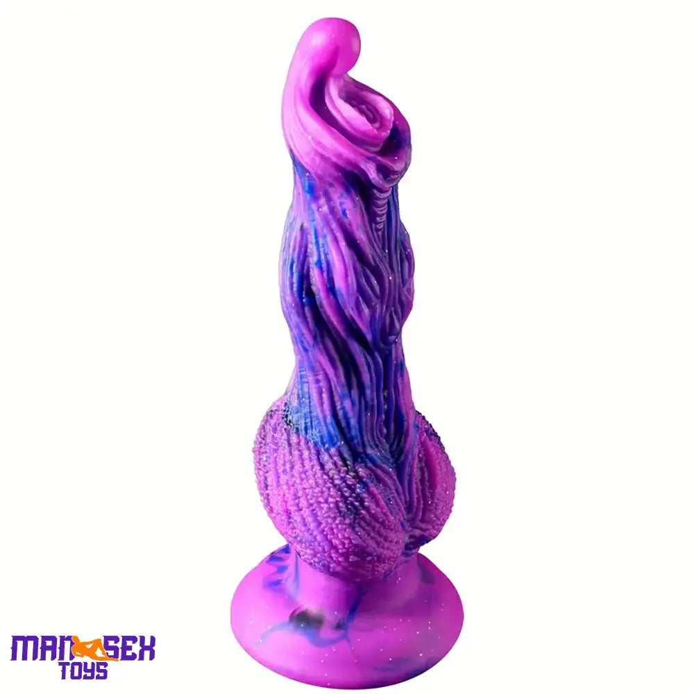 9.8in Fantasy Animal Soft Silicone Dog Monster Dildo For Couples Sex