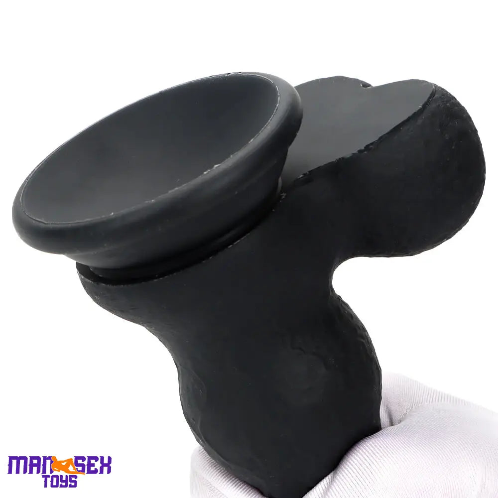 7.87in Silicone Soft Mixed Color Dog Cock Dildo For Women Sex Cock Toy