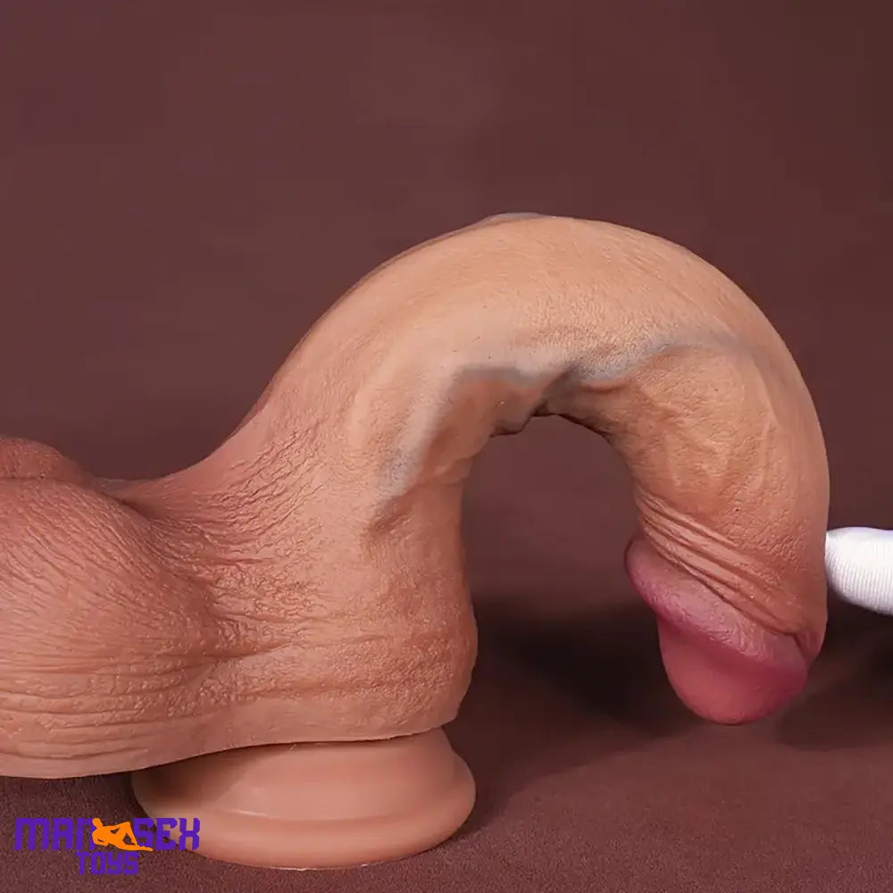 6.1in 7.87in 10.24in Realistic Liquid Silicone Soft Dildo For Vaginal Massage