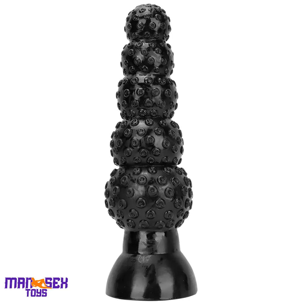 9.84in 13.38in 13.78in 15.74in Big Black Beads Butt Plug Dildo Suction Cup