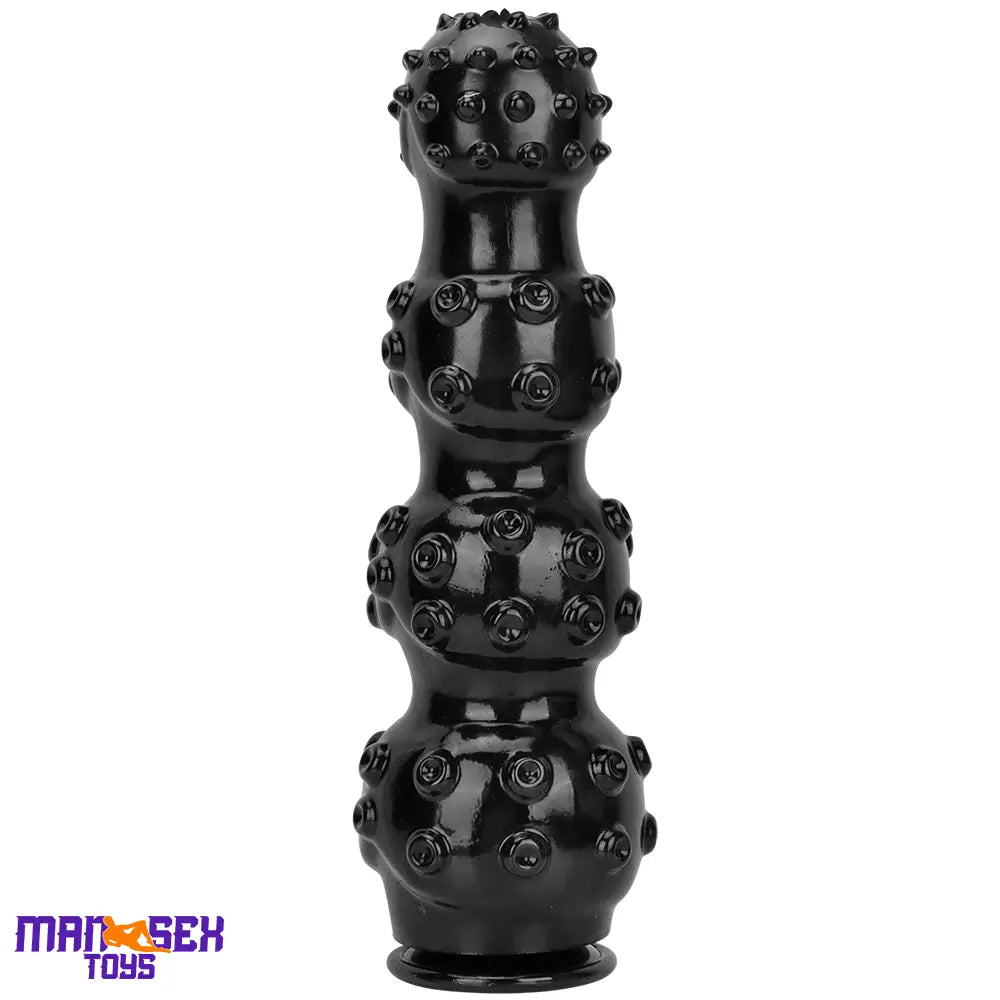 9.84in 13.38in 13.78in 15.74in Big Black Beads Butt Plug Dildo Suction Cup