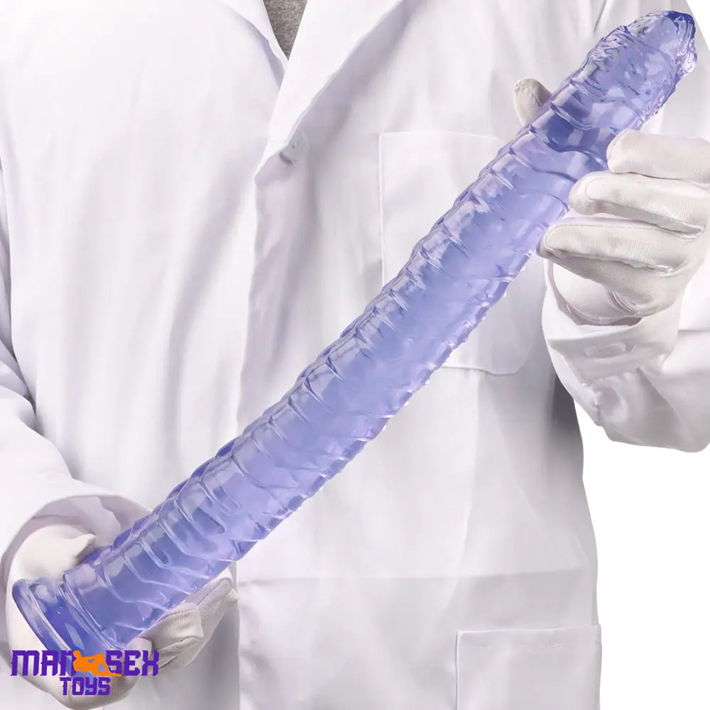 15.35in Long Huge Colorful Dildo For Anal Vaginal Expansion Sex Cock Toy