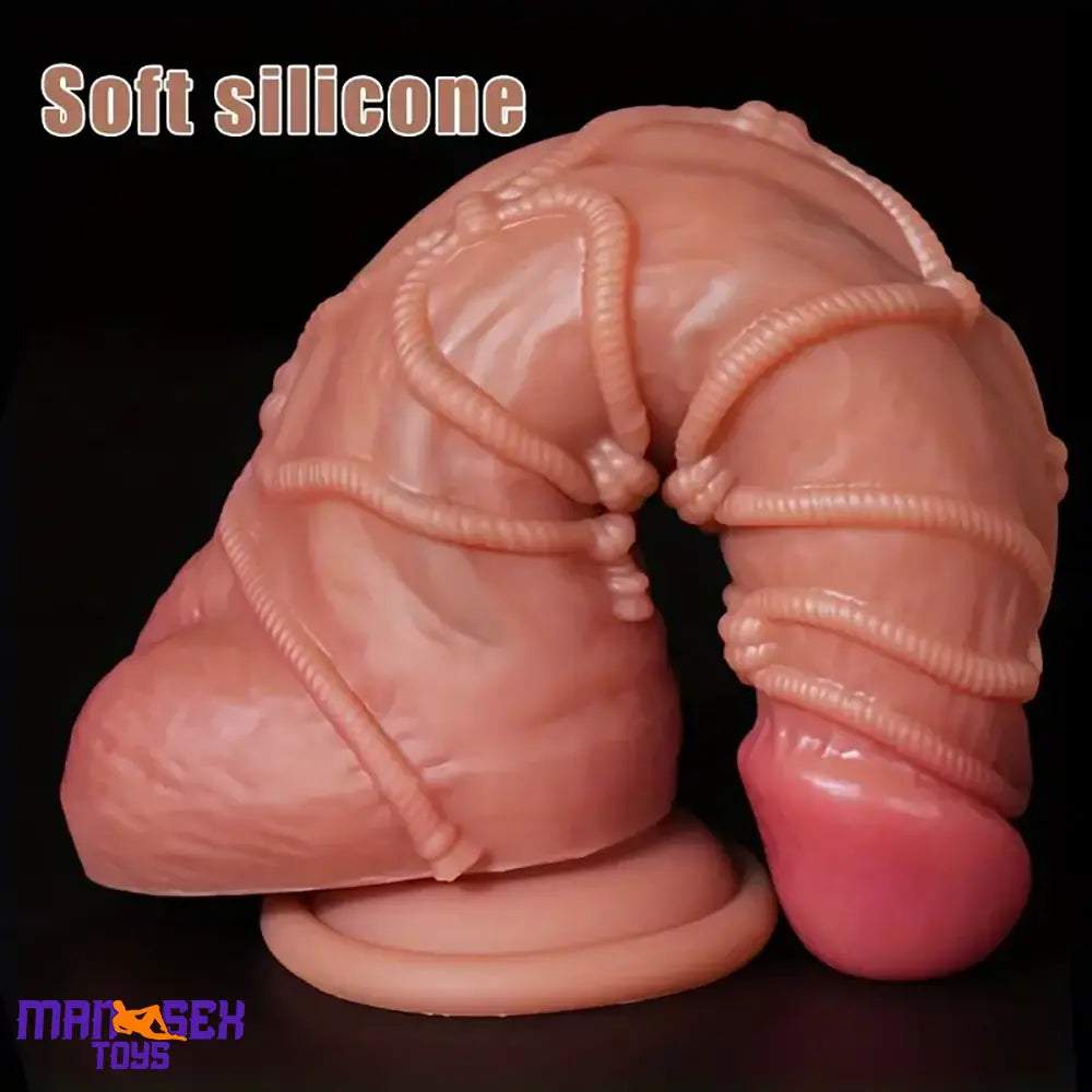 7.8in 7.87in 10.63in Fantasy Real Cock Silicone SM Bondage Female Dildo