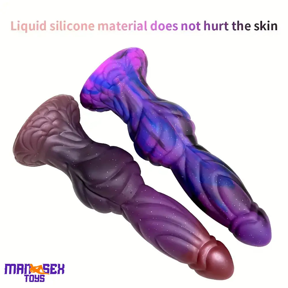 9.06in Liquid Silicone Monster Big Dildo For Male Comfortable Sex Toy