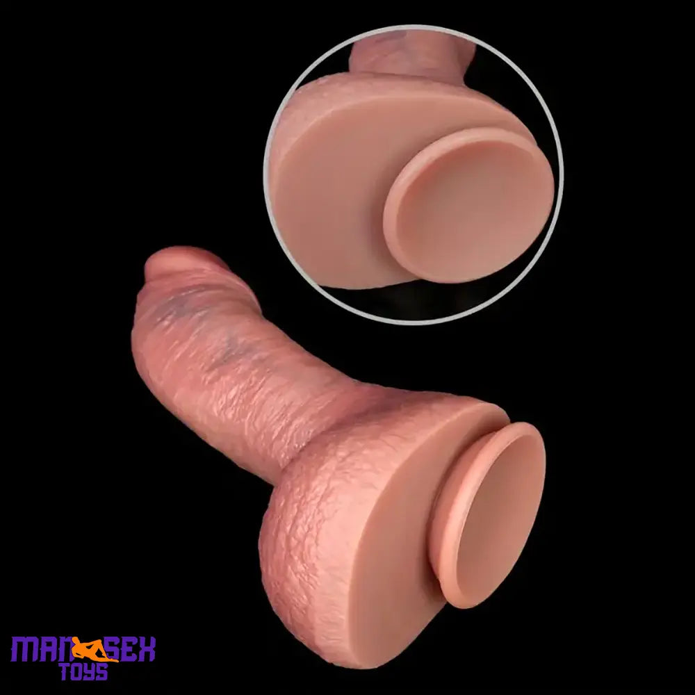 10.7in Soft Silicone Big Dildo For Female Pleasure Couple Flirting Cock Toy