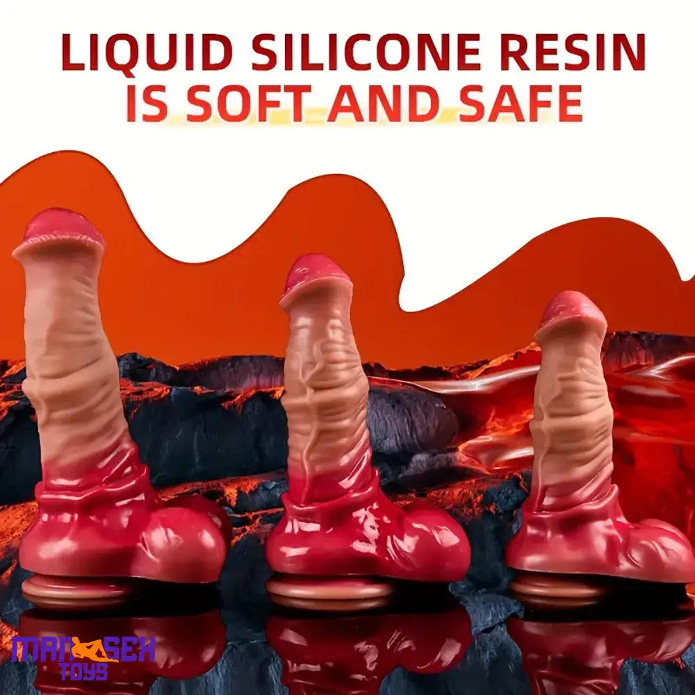 7.44in 8.46in 9.44in 10.03in 11.22in Big Silicone Soft Horse Cock Thick Dildo