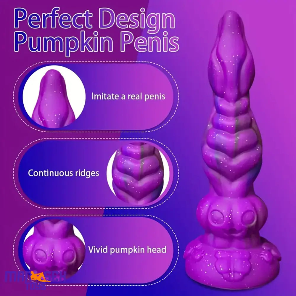 9.4in Soft Liquid Silicone Big Alien Dildo For Orgasm Masturbation Female