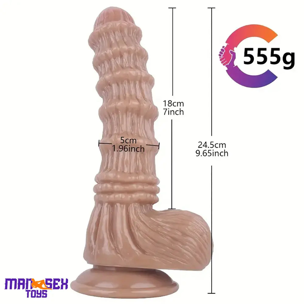 9.25in 9.65in 11in Real Big Silicone Soft Dildo For Women Adult Pleasure Toy