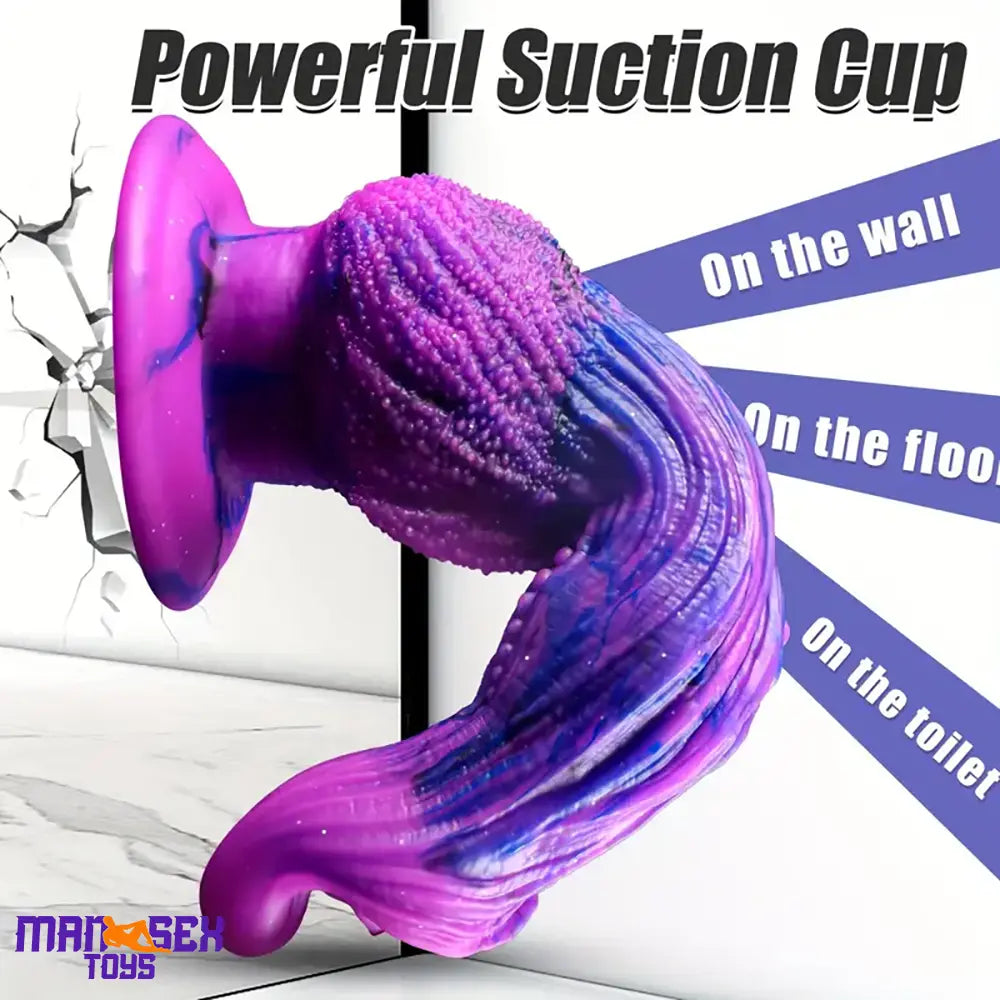 9.8in Fantasy Animal Soft Silicone Dog Monster Dildo For Couples Sex