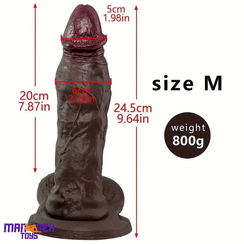 6.88in 9.64in 11.22in Realistic Big G-Spot Silicone Lifelike Dildo For Orgasm