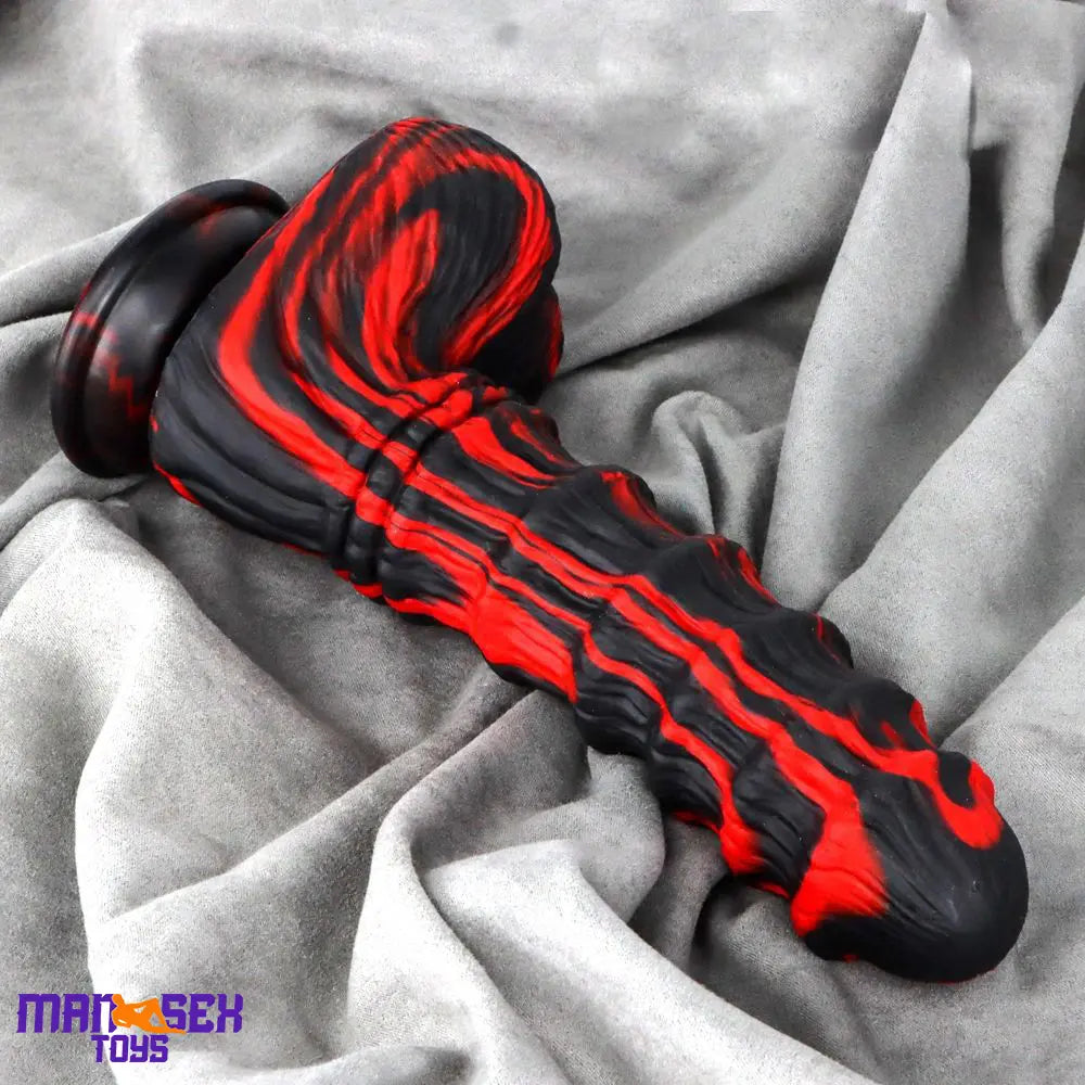 8.27in 9.45in 10.83in Silicone Soft Big Animal Horse Odd Penis G-Spot Dildo