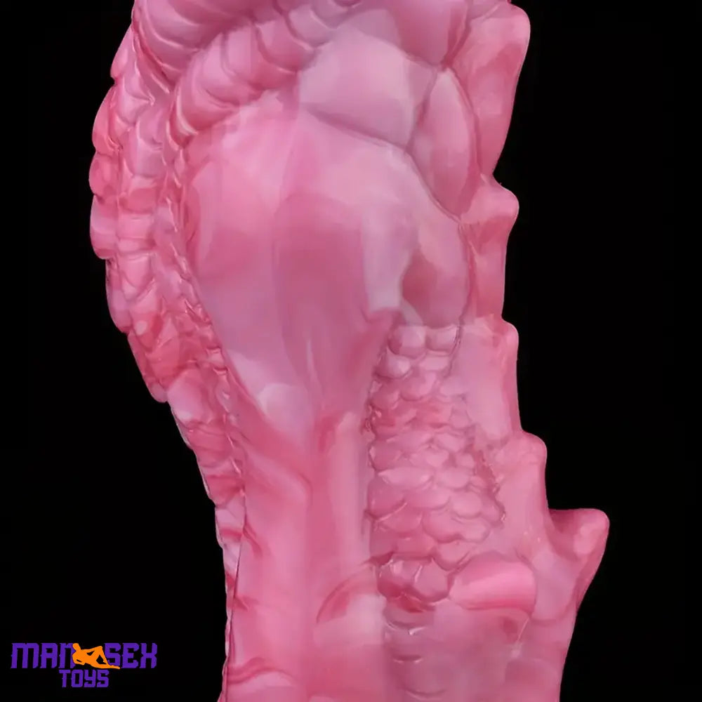 8.03in Realistic Animal Alien Dragon Ejaculating Silicone G-spot Cock Dildo