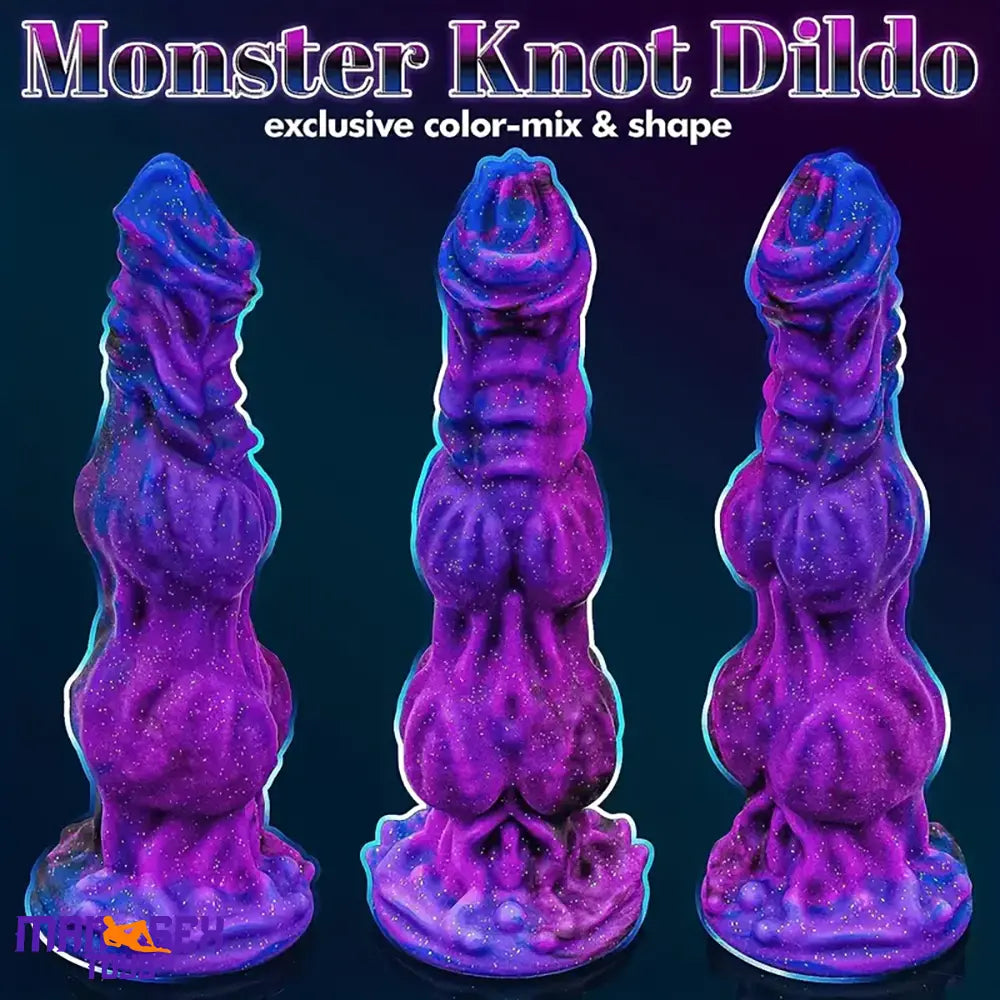 9.65in Fantasy Soft Silicone Monster Dildo For Couples Love Male Sex Toy