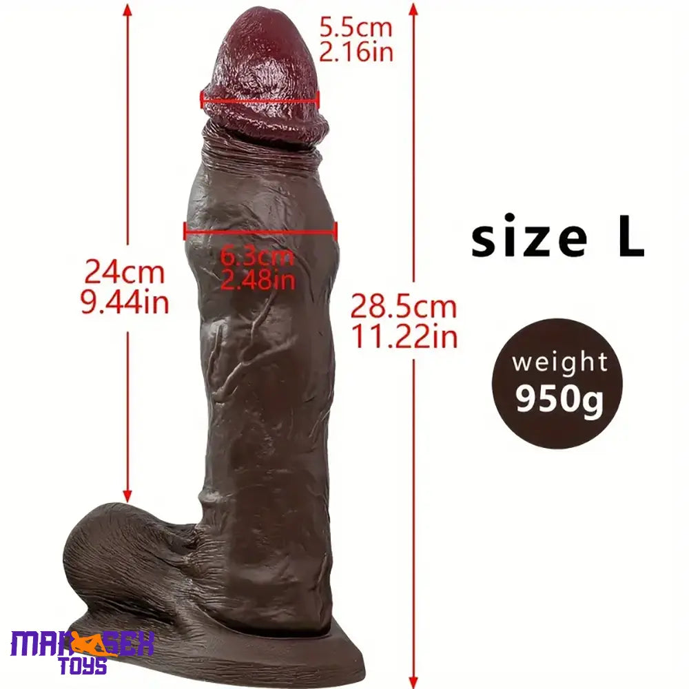 6.88in 9.64in 11.22in Realistic Big G-Spot Silicone Lifelike Dildo For Orgasm