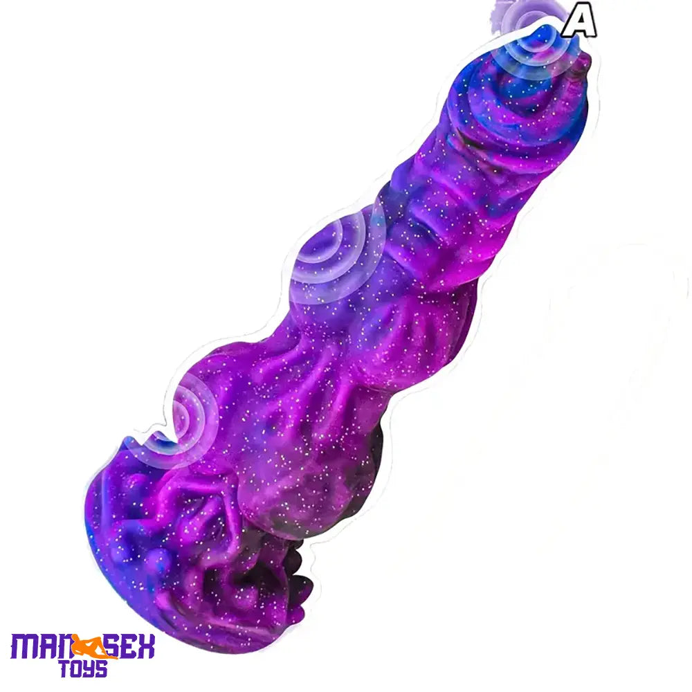 9.65in Fantasy Soft Silicone Monster Dildo For Couples Love Male Sex Toy