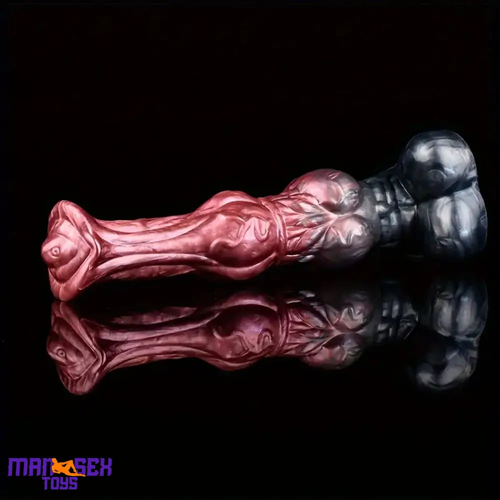 10.23in Large Animal Horse Cock Fantasy Silicone Soft Dildo Cock Dilator