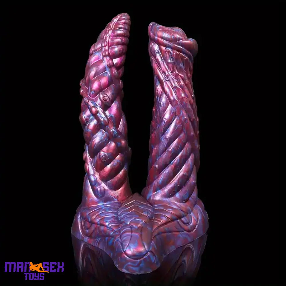 7.64in 7.99in 8.07in Fantasy Silicone Double Heads Dildo For Lesbian Sex