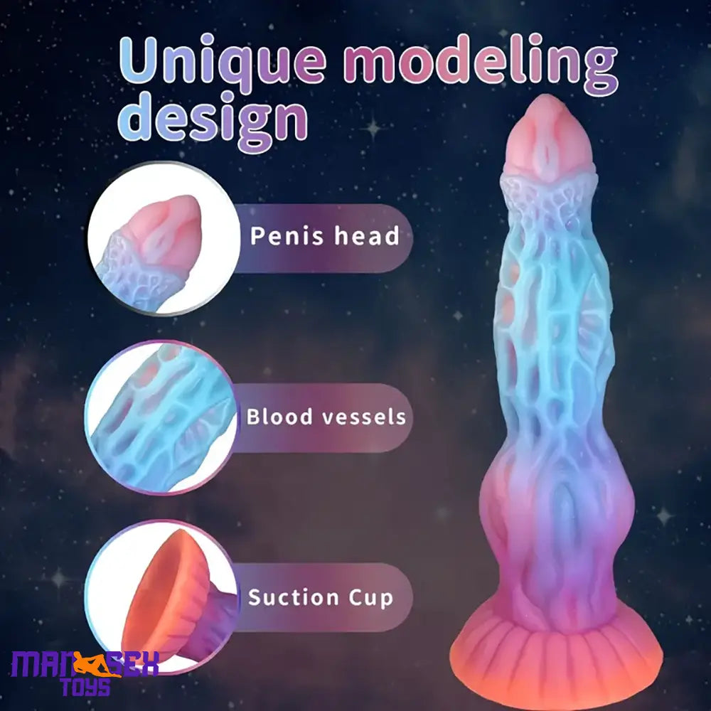 10.43in Luminous Fantasy Monster Silicone Soft Big Dildo Cock Love Toy