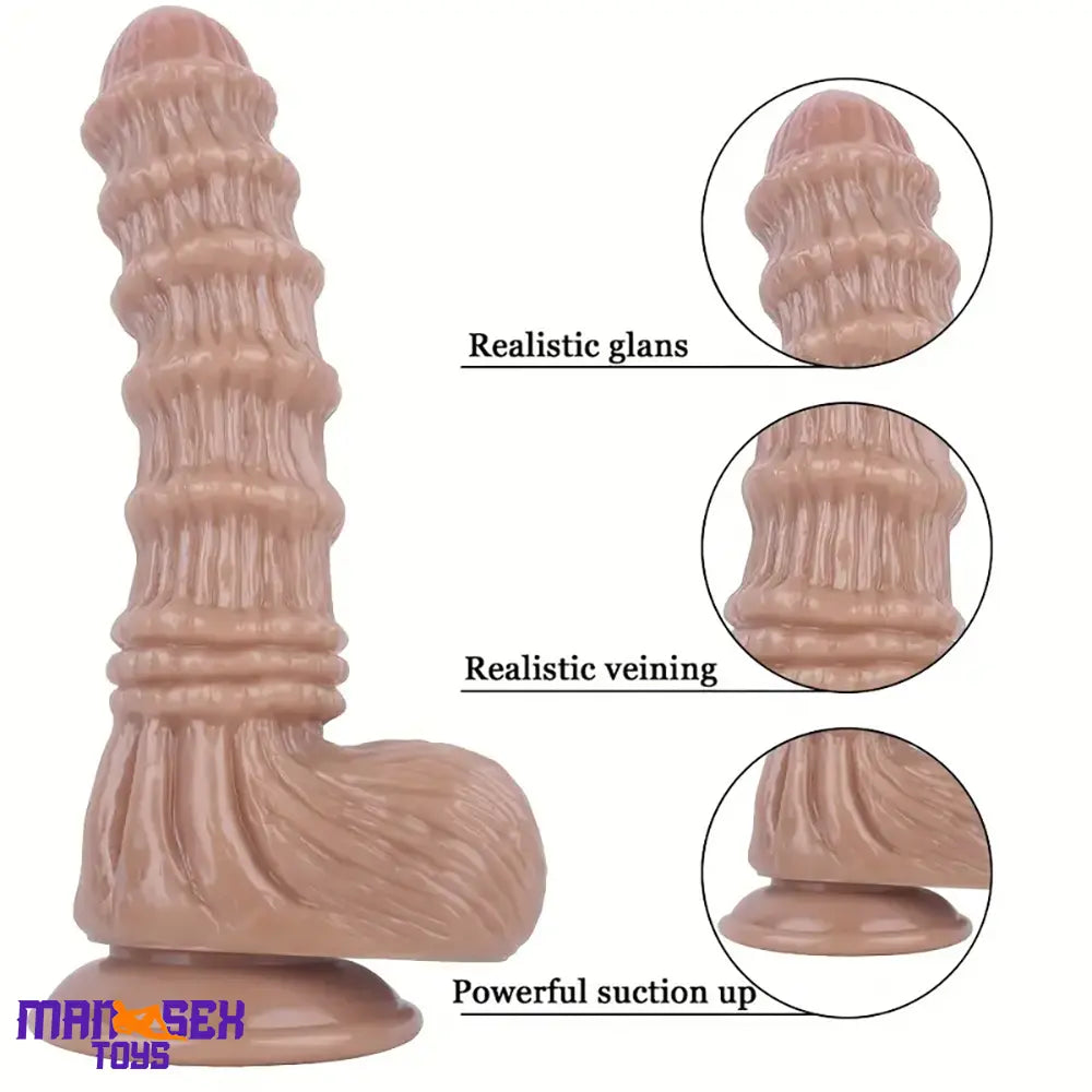 9.25in 9.65in 11in Real Big Silicone Soft Dildo For Women Adult Pleasure Toy