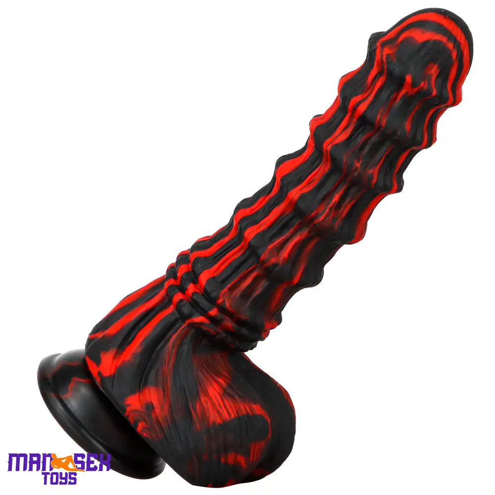 8.27in 9.45in 10.83in Silicone Soft Big Animal Horse Odd Penis G-Spot Dildo