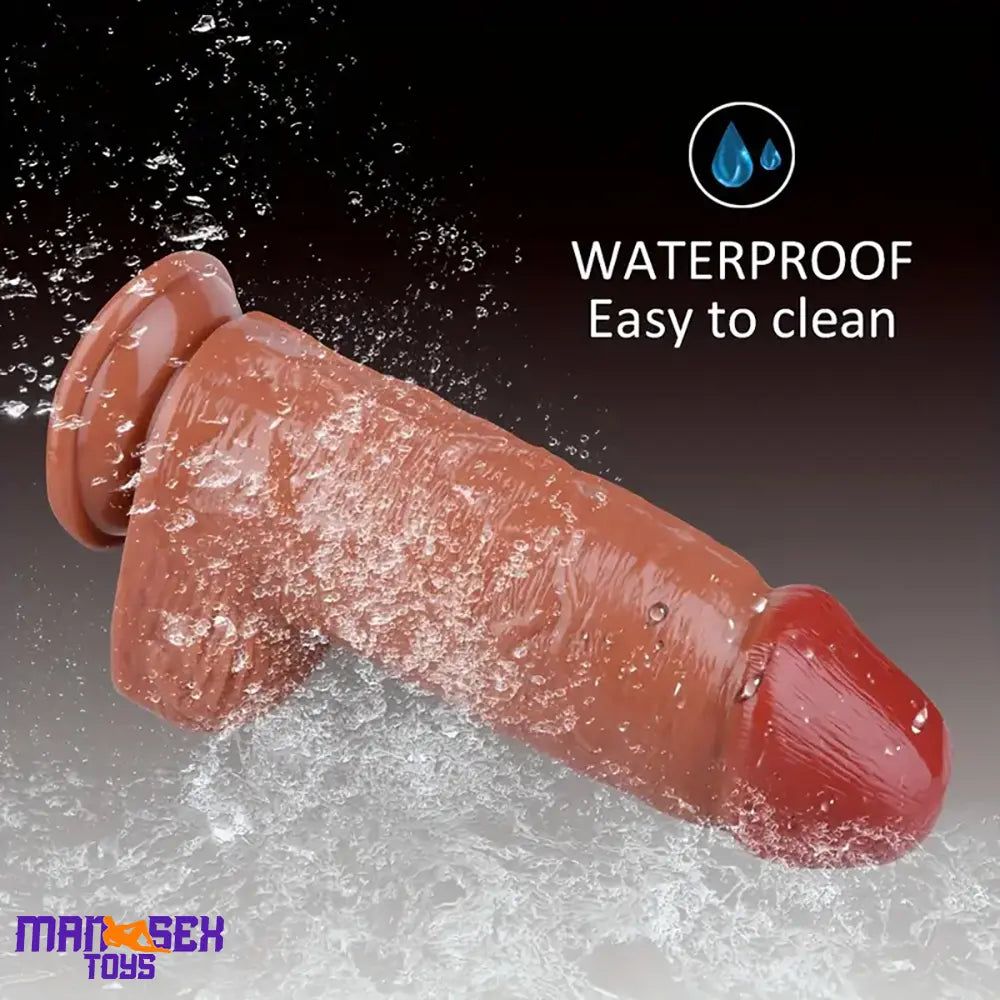 9.5in Big Real Looking Dildo For Women Men Lesbian Gay Sex Love Cock