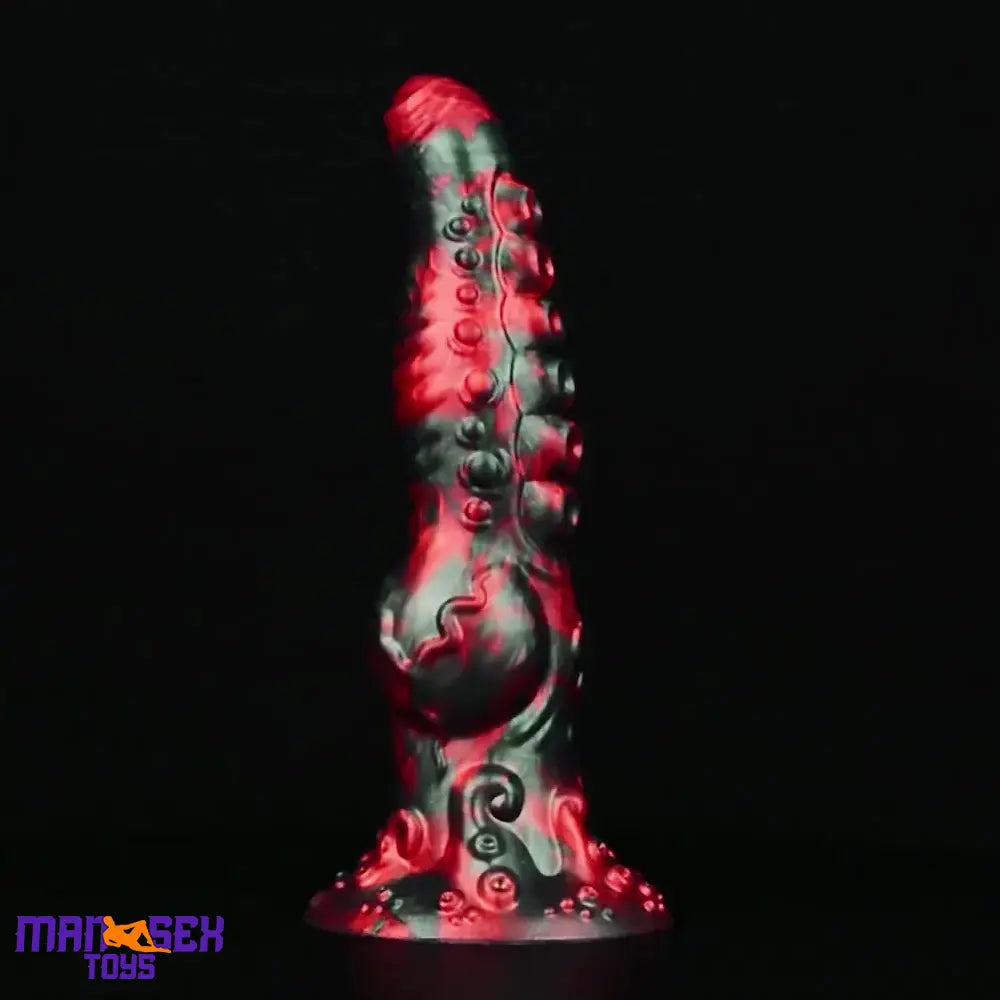 9.65in Silicone Big Soft Thick Tentacle Octopus Monster Dildo Sex Cock Toy