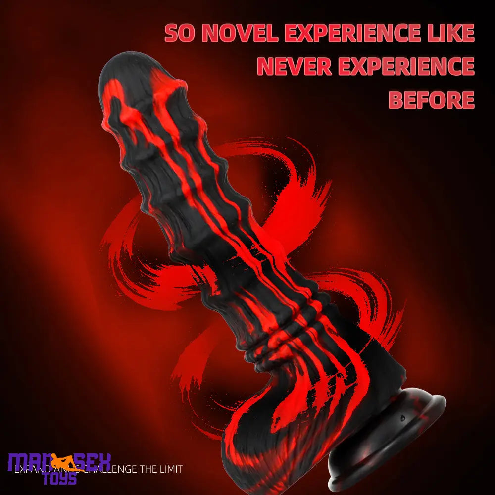 8.27in 9.45in 10.83in Silicone Soft Big Animal Horse Odd Penis G-Spot Dildo