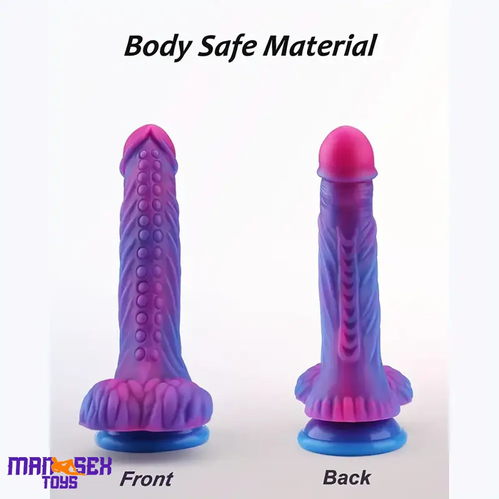 7.48in Soft Silicone Fantasy Monster Body Safe Dildo For Women Sex Cock