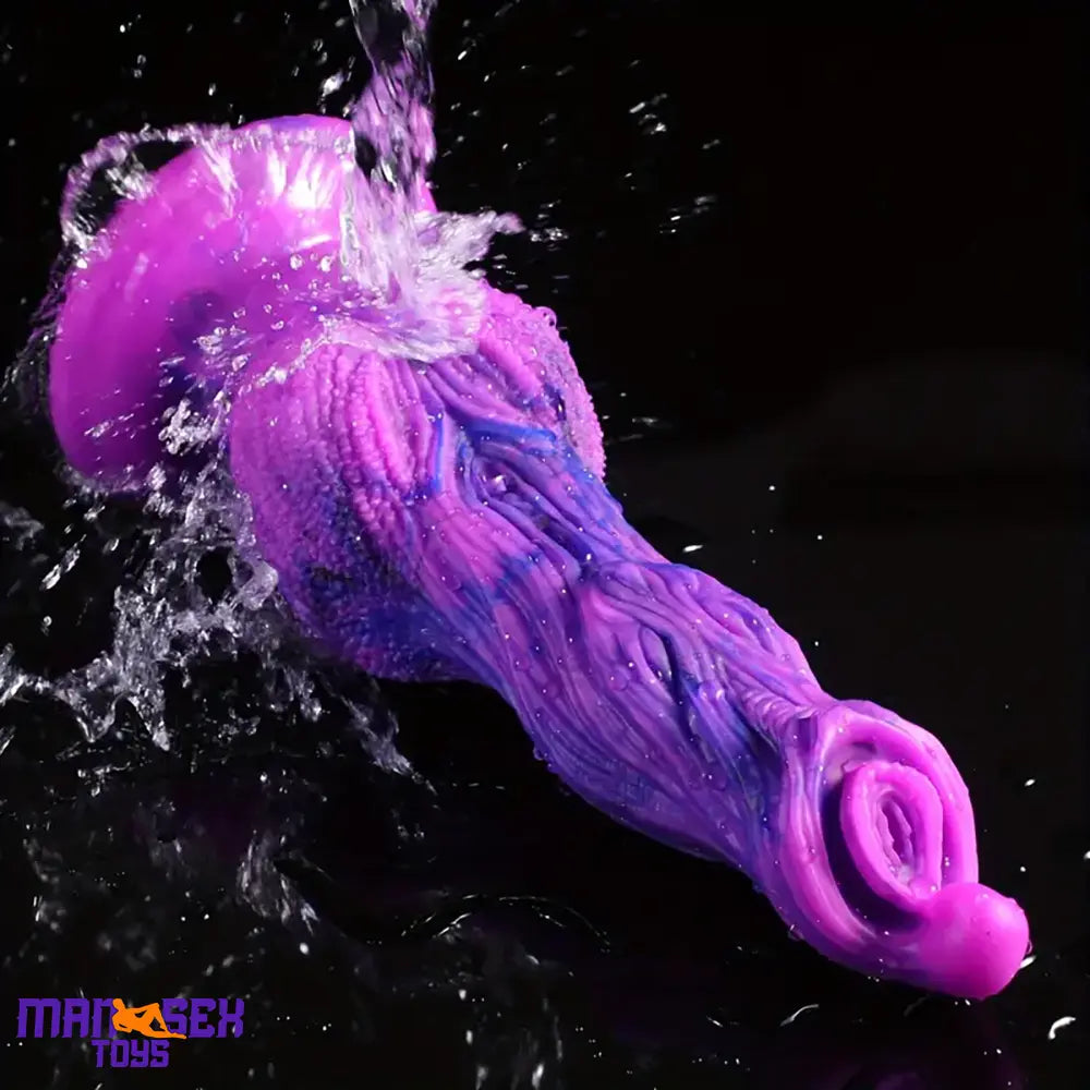 9.8in Fantasy Animal Soft Silicone Dog Monster Dildo For Couples Sex