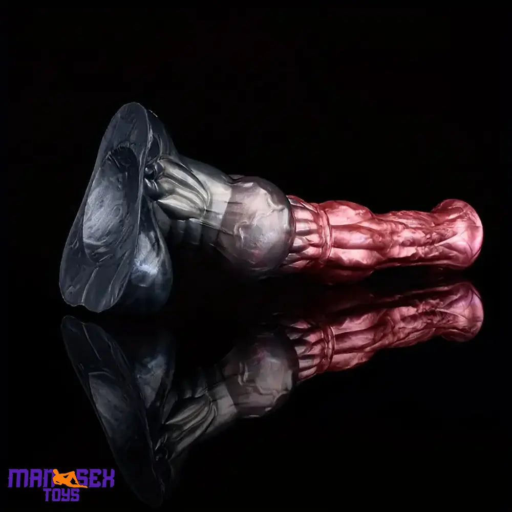 10.23in Large Animal Horse Cock Fantasy Silicone Soft Dildo Cock Dilator