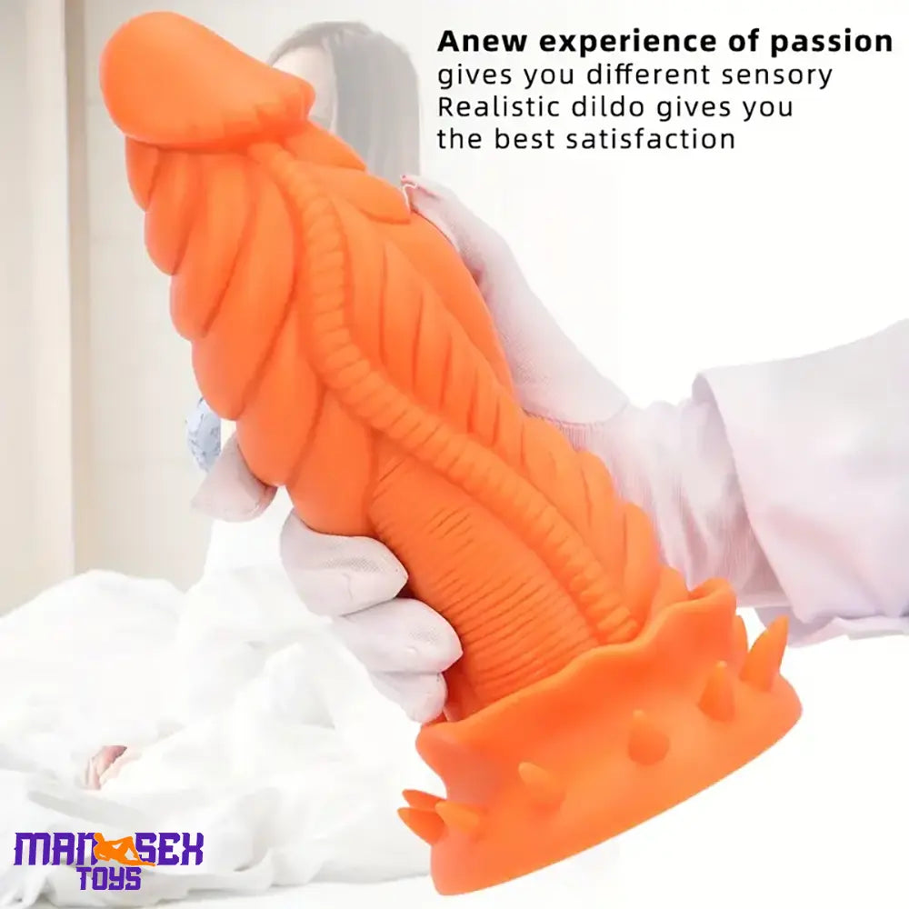 9.84in Big Monster Silicone Flexible Dragon Dildo For Women Pleasure Toy
