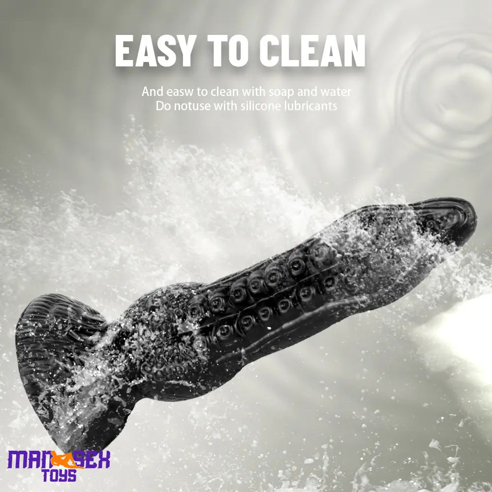 7.08in 9.06in 10.24in 11.81in Big Fantasy Tentacle Octopus G-Spot Dildo