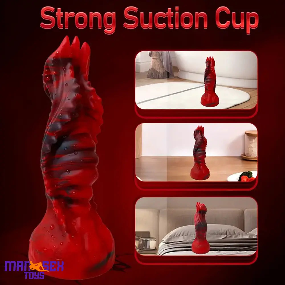 8.6in Large Odd Silicone Soft Monster Dildo For Gay Sex Masturbation