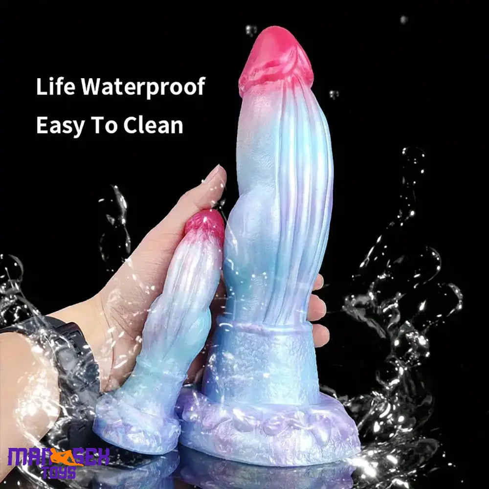 5.7in 7.79in 9.96in Dragon Soft Silicone Monster Penis Dildo With Big Knot