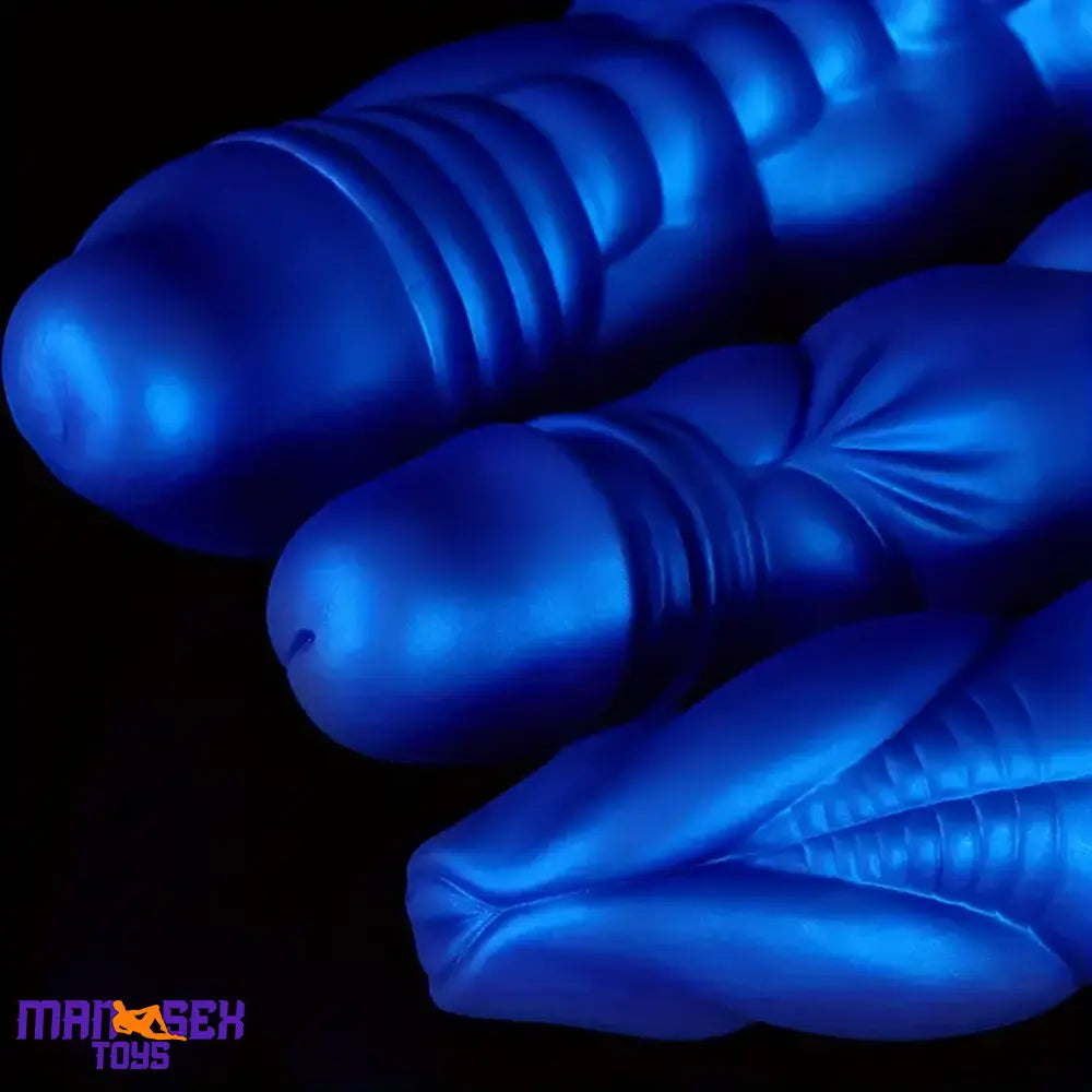 7.87in 8.1in 9.25in Silicone Realistic Monster Soft Bendable Pleasure Dildo