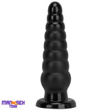 10.63in Realistic Big Silicone Black Dildo Butt Plug For Clit Cock Expansion