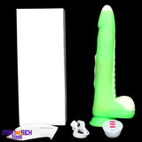 9.84in Big Smart Heating Thrusting Vibrating Remote Auto Electric Dildo