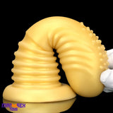 7.08in Premium Soft Liquid Silicone Thick Spiked Cock Fat Butt Plug Dildo